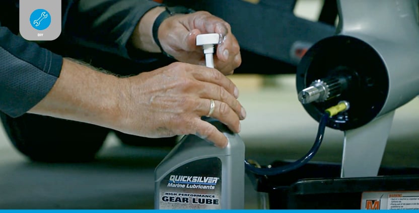 How to Change Gear Lube in a Mercury 350hp Verado Outboard