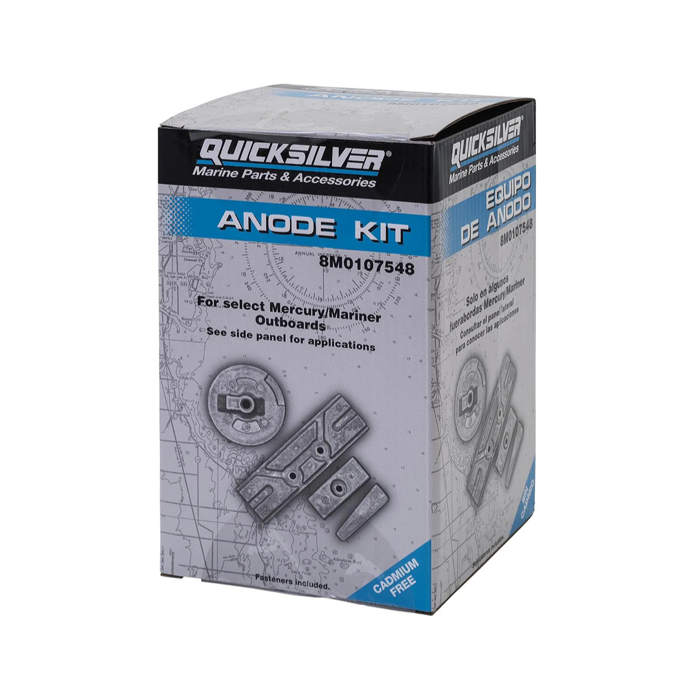 Aluminum Anode Kit - Mercury - 75-150HP