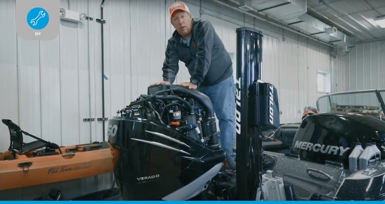 How To Change the Engine Oil and Oil Filter in a Mercury L6 Verado Outboard