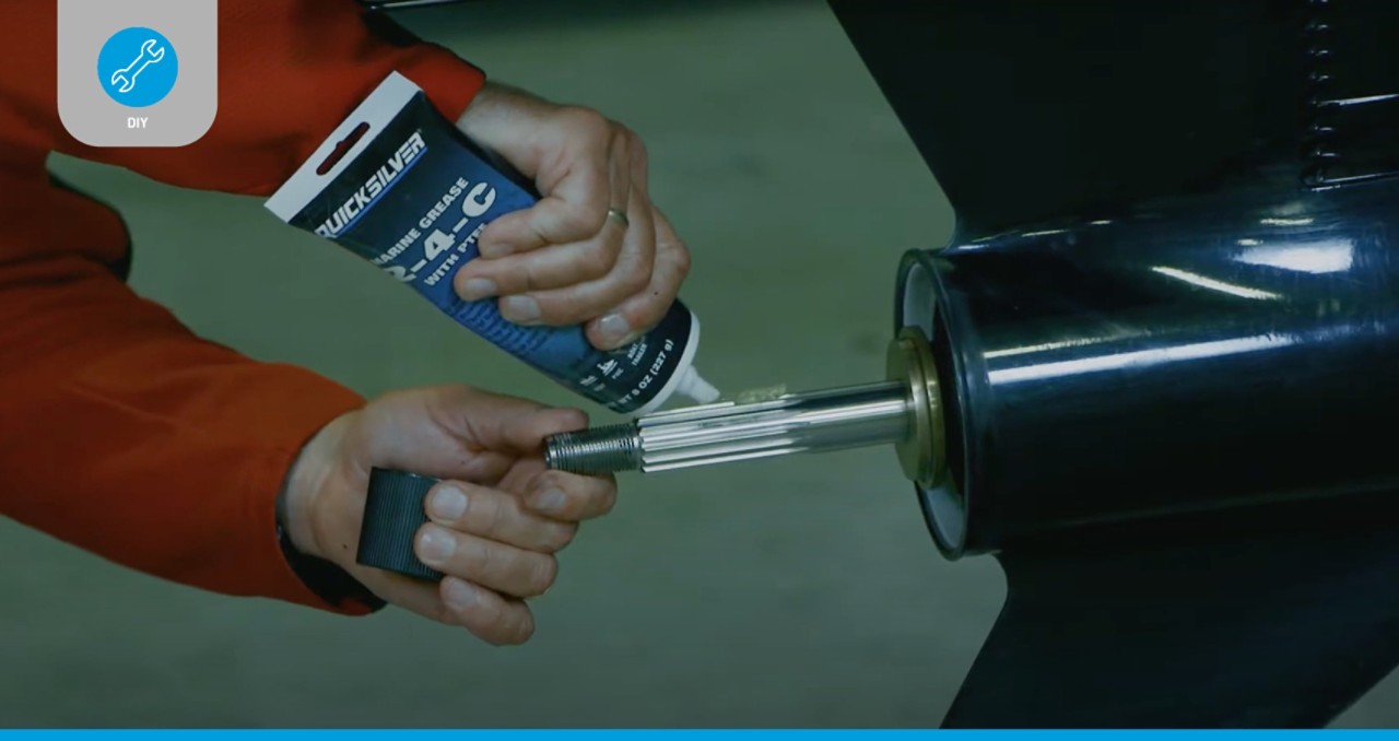 How to Grease a Prop Shaft and Other Marine Engine Components
